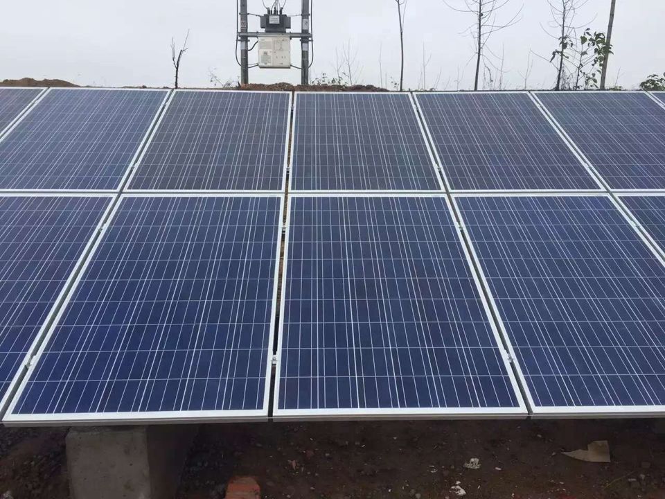 舒城柏林鄉(xiāng)石井村80KW光伏發(fā)電扶貧項(xiàng)目